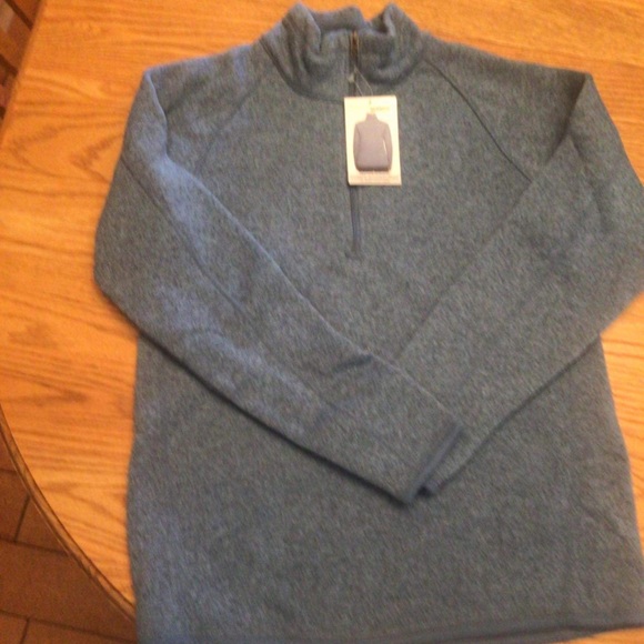 SunIce Ladies Grey 3/4 zip Pullover New with Tags - Picture 1 of 3